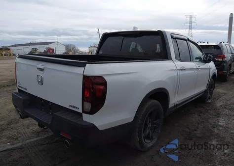 2022 Honda Ridgeline Black Edition из США, поврежденный, VIN 5FPYK3F85NB013581